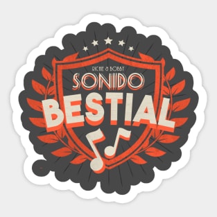 ¡Sonido Bestial! Sticker